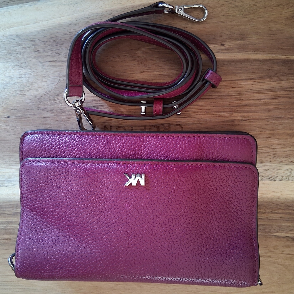 Michael Kors Purple Crossbody Bag